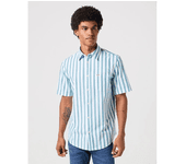 Wrangler Camisa De Manga Corta 112353167 Azul