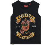 Superdry Camiseta Sin Mangas Tattoo Rhinestone Tank