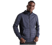 Superdry Chaqueta Bonded Soft Shell Azul