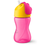 Avent Vaso pajita rosa 300ml