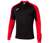 Sudadera eco joma championship hombre negro - rojo