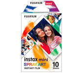 FUJI INSTAX MINI FILM SPRAY ART 10 FOTOS