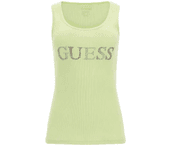 Camiseta GUESS JEANS Algodón Mujer (XS - Verde)