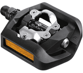 Shimano Pedales T421 Click-r Naranja,Negro