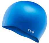 Tyr Gorro De Natación Azul Adulto