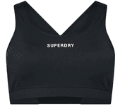 Superdry Sujetador Deportivo Core Mid Impact Bra