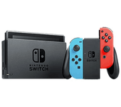 Nintendo Switch Azul Neón/Rojo Neón V2