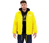 Ropa hombre Chaquetas Superdry Chaqueta Snap Coach Amarillo