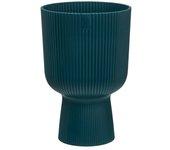 Elho Maceta para planta Vibes Fold Coupe (Dimensiones externas (Ø x Al): 14 x 21 cm, Plástico, Azul)