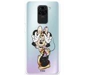 Funda Oficial de Disney Minnie Posando Clásicos Disney para Xiaomi Redmi Note 9