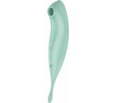 Satisfyer Twirling Pro+ Stimulator & Vibrator Green 1ud