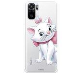 Funda Oficial de Disney Marie Silueta Los Aristogatos para Xiaomi Redmi Note 10