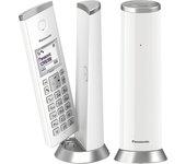 Teléfono PANASONIC KX-TGK212SPW Duo Blanco