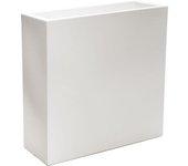 Maceta de polietileno de alta densidad newgarden blanco 80x80 cm