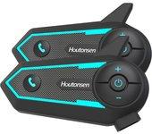 Houtonsen S6 - Auriculares para casco de motocicleta (2 unidades)