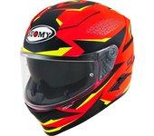 Suomy Speedstar Luminescence Casco - Rojo Amarillo