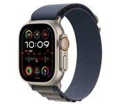 AppleWatch Ultra 2 Titanium Cellular 49mm MREK3FD/A (Alpine Loop blau) Small