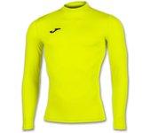 Camiseta joma brama academy amarillo fluor