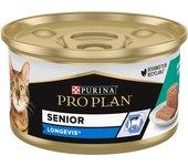 Pro Plan Senior 7+ Longevis Atún Lata Gatos 85 Gr