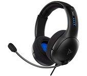 PDP Gaming LVL50 Auriculares Gaming Grises para PS4