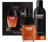 Guy Laroche Drakkar Intense Gift Set Eau de Parfum + Deodorante Spray Confezione Regalo Profumi e colonie