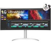 LG 38WP85CP-W Curved Monitor - UWQHD, IPS, DisplayPort, USB-C