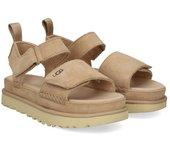 Ugg Sandalias Planas Mujer - Beige Talla 10