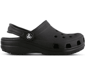 Zuecos crocs classic clog black infantil