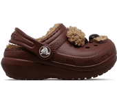 Zuecos Crocs  Classic Lined IAM BrownBearCgT