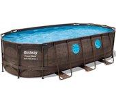 Bestway Power Steel  Swim Vista Series  II Juego de piscina sobre el suelo 5.49 m x 2.74 m x 1.22 m