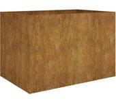 Jardinera acero corten 120x80x80 cm vidaXL