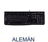 Teclado Logitech K120 Usb Negro Aleman