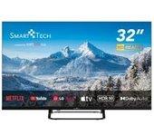 Smart Tv Smart Tech 32" Qled Fhd 32qw01v Negro