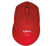 Logitech M330 Silent Plus Rojo