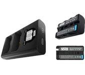 Newell Dl-usb 2 Baterías Np-f770 Cargador Doble