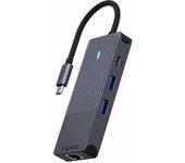 Rapoo Adaptador Usb 3.0 A Ethernet 11412 Multiport 8x1