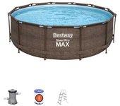 Piscina Tubular BESTWAY 56709 (9150 L - 366x100cm)