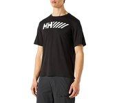 Camiseta para Hombre HELLY HANSEN (L - Negro)