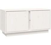 Mueble De Tv VIDAXL Blanco Madera (80x35x40.5 cm)