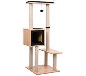 Árbol para Gatos con Rack Alfombra de Sisal 129 cm