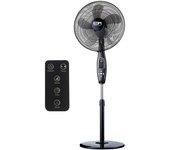 EDM - ventilador negro con mando 60W 33967