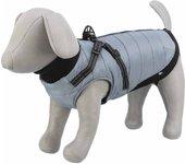 Abrigo Gris Con Arnés Para Perros Trixie Xs (42-46 X 27 Cm)