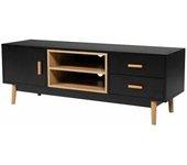 Mueble tv ross negro