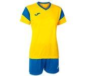 Conjunto de futbol joma phoenix mujer amarillo royal