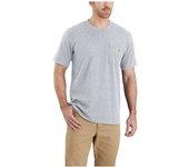 T-shirt Workwear Pocket Cinza