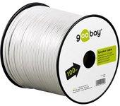 Cable Audio GOOBAY (100 m - Blanco)