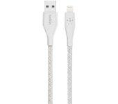 Belkin DuraTek Cable con Cinta Lightning a USB-A 1.2m Blanco