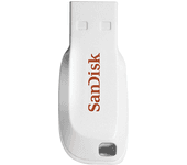 cruzer blade 16gb white