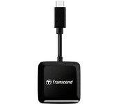 Transcend RDC3 lector de tarjeta USB 3.2 Gen 1 (3.1 Gen 1) Type-C Negro