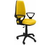 Silla Elche CP bali amarillo brazos fijos